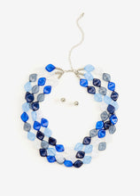 Load image into Gallery viewer, RESIN CHUNKY BEAD LAYER NECKLACE SET
