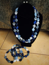 Load image into Gallery viewer, RESIN CHUNKY BEAD LAYER NECKLACE SET
