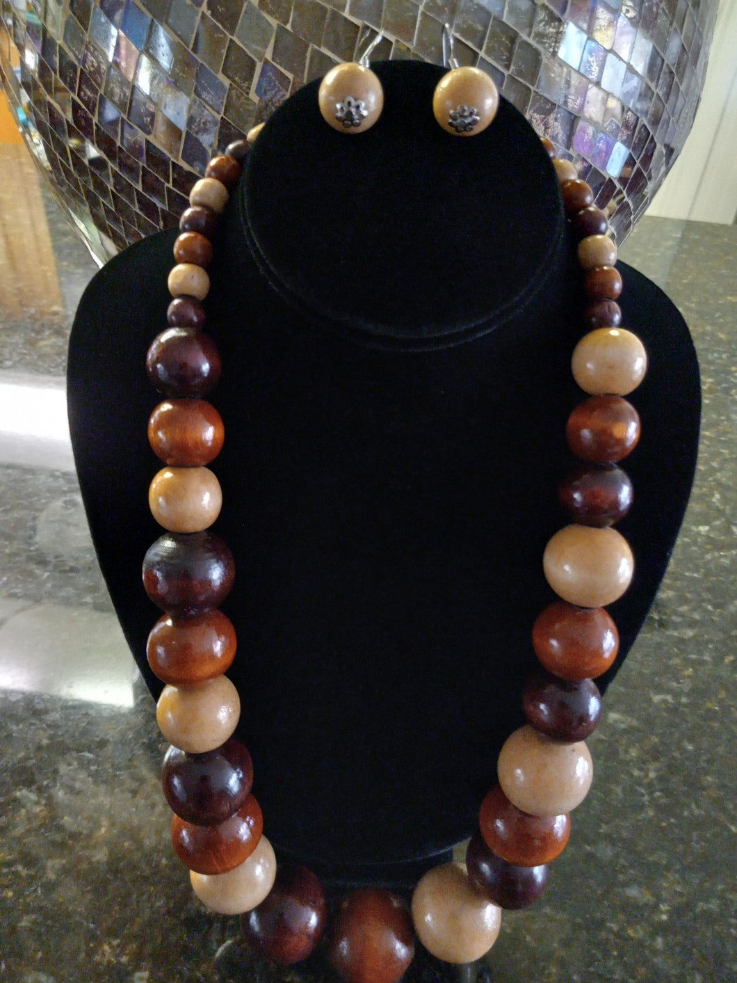 MIX BEAD  NECKLACE SET