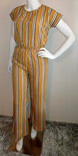 Load image into Gallery viewer, MOCK BACK WRAP WIDE LEG JUMPSUIT
