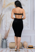 Load image into Gallery viewer, BACKLESS BODYCON DRESS
