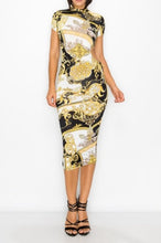 Load image into Gallery viewer, STATUS MIDI  BODYCON DRESS
