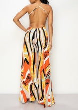 Load image into Gallery viewer, ABSTRACT BACKLESS JUMPSUIT
