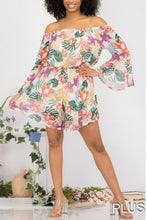 Load image into Gallery viewer, FLORAL ROMPER
