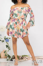 Load image into Gallery viewer, FLORAL ROMPER
