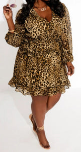 ANIMAL PRINT DRESS