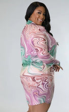 Load image into Gallery viewer, SWIRL THREE PIECE SKIRT SET
