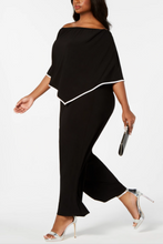 Load image into Gallery viewer, OFF-THE SHOULDER PONCHO JUMPSUIT
